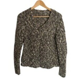Carlo Colucci Wool Blend V Neck Sweater 38